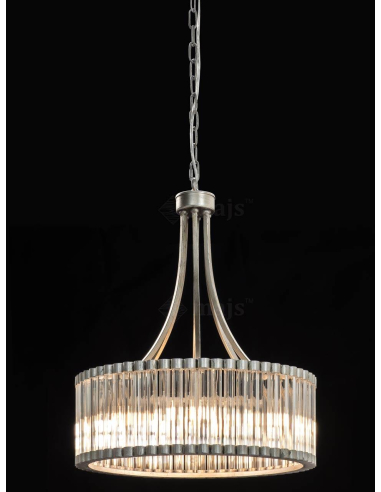 Kryształowy żyrandol glamour vintage duży 56 cm