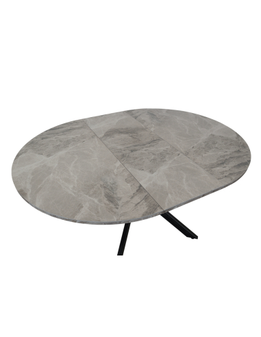 Zestaw do jadalni Evelina stół 160x120 + 4 krzesła tapicerowane