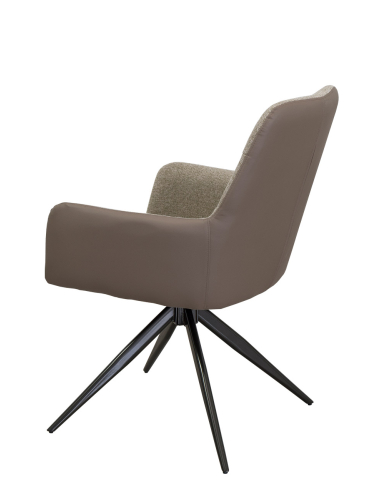 Zestaw do jadalni Evelina stół 160x120 + 4 krzesła tapicerowane