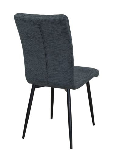 Zestaw dużego stołu 180x80 cm ze szklaną wstawką i 6 krzesłami tapicerowanymi