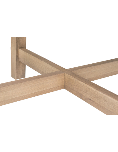 Zestaw do jadalni: okrągły stół jesionowy 137 cm + 4 krzesła dębowe tapicerowane loft modern