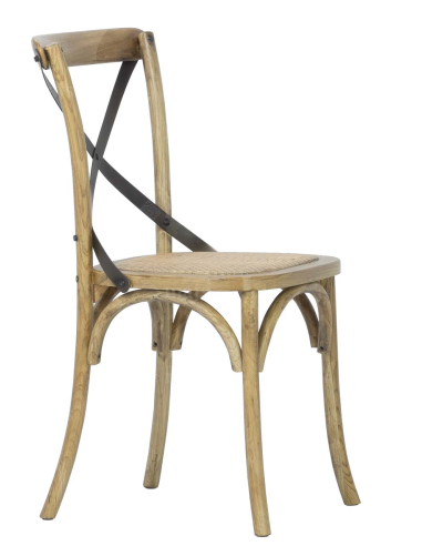 Zestaw do jadalni: stół jesionowy 160x90 z rattanem + 4 krzesła dębowe gięte z rattanowym siedziskiem